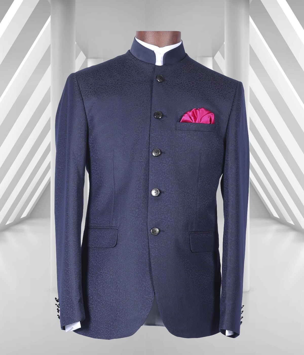 Dark Blue Men's Traditional Suit