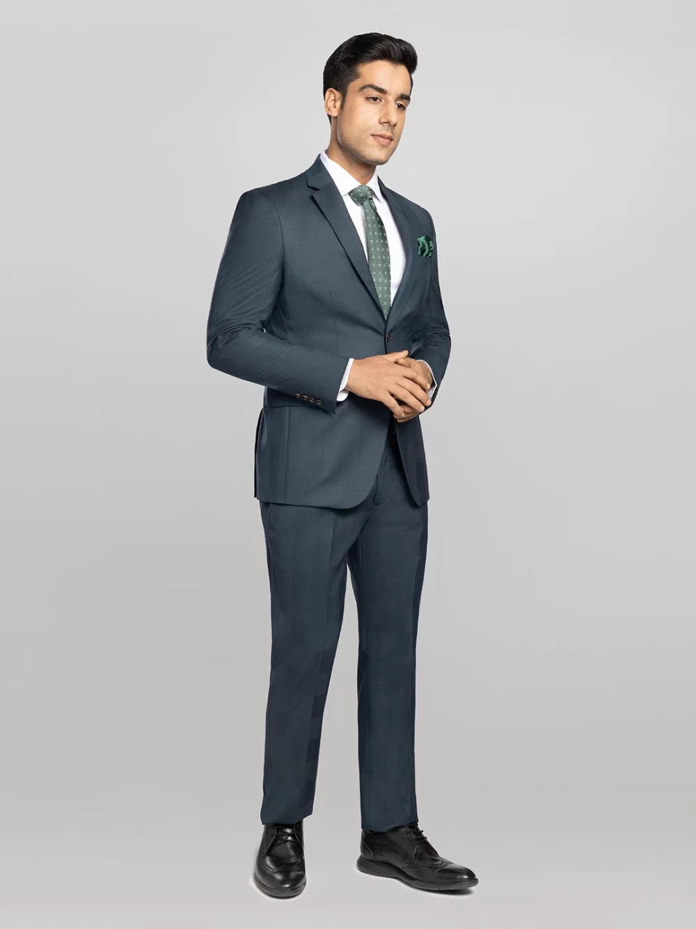 2 piece Checkered Business Suit