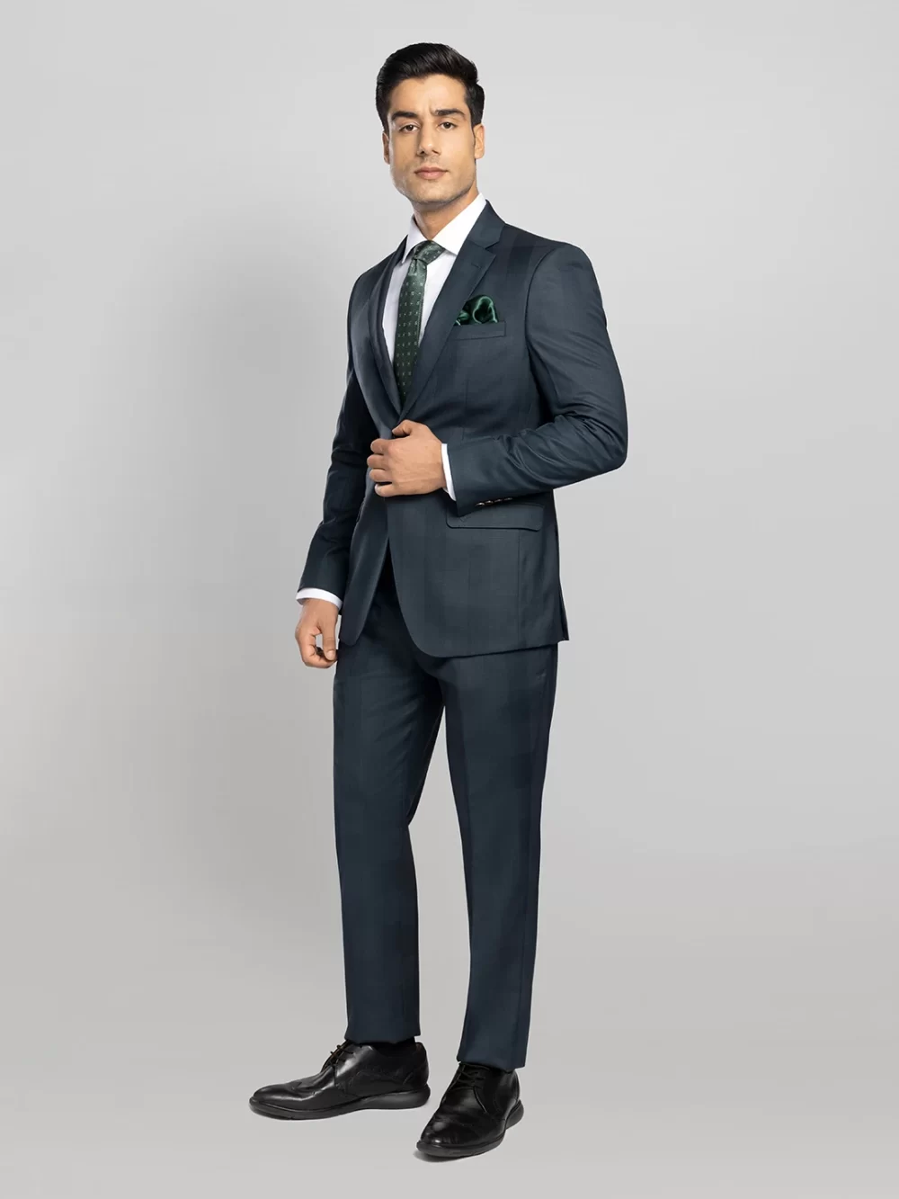 2 piece Checkered Business Suit