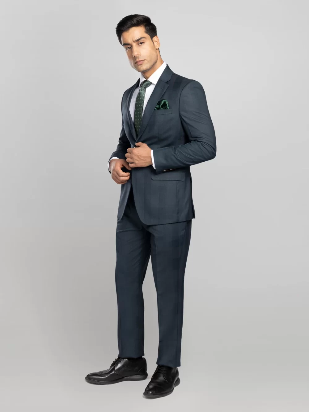 2 piece Checkered Business Suit