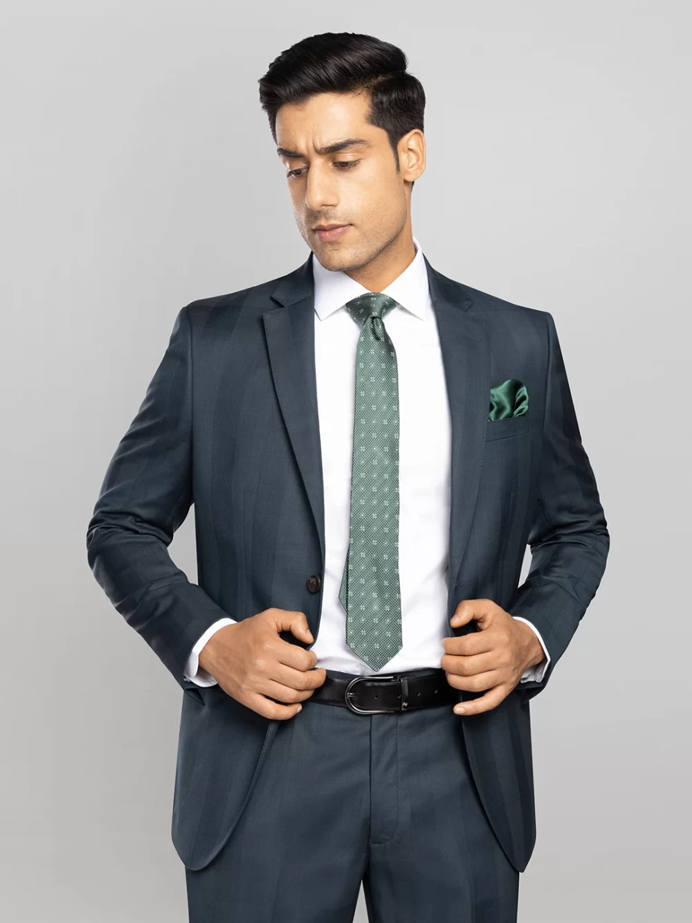 2 piece Checkered Business Suit