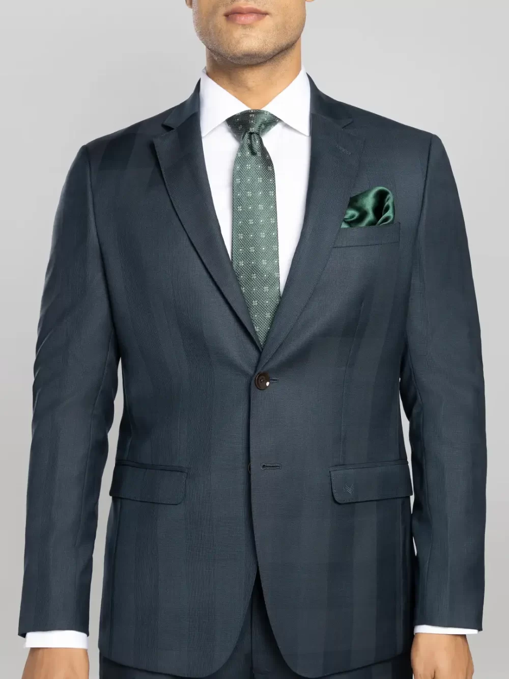 2 piece Checkered Business Suit