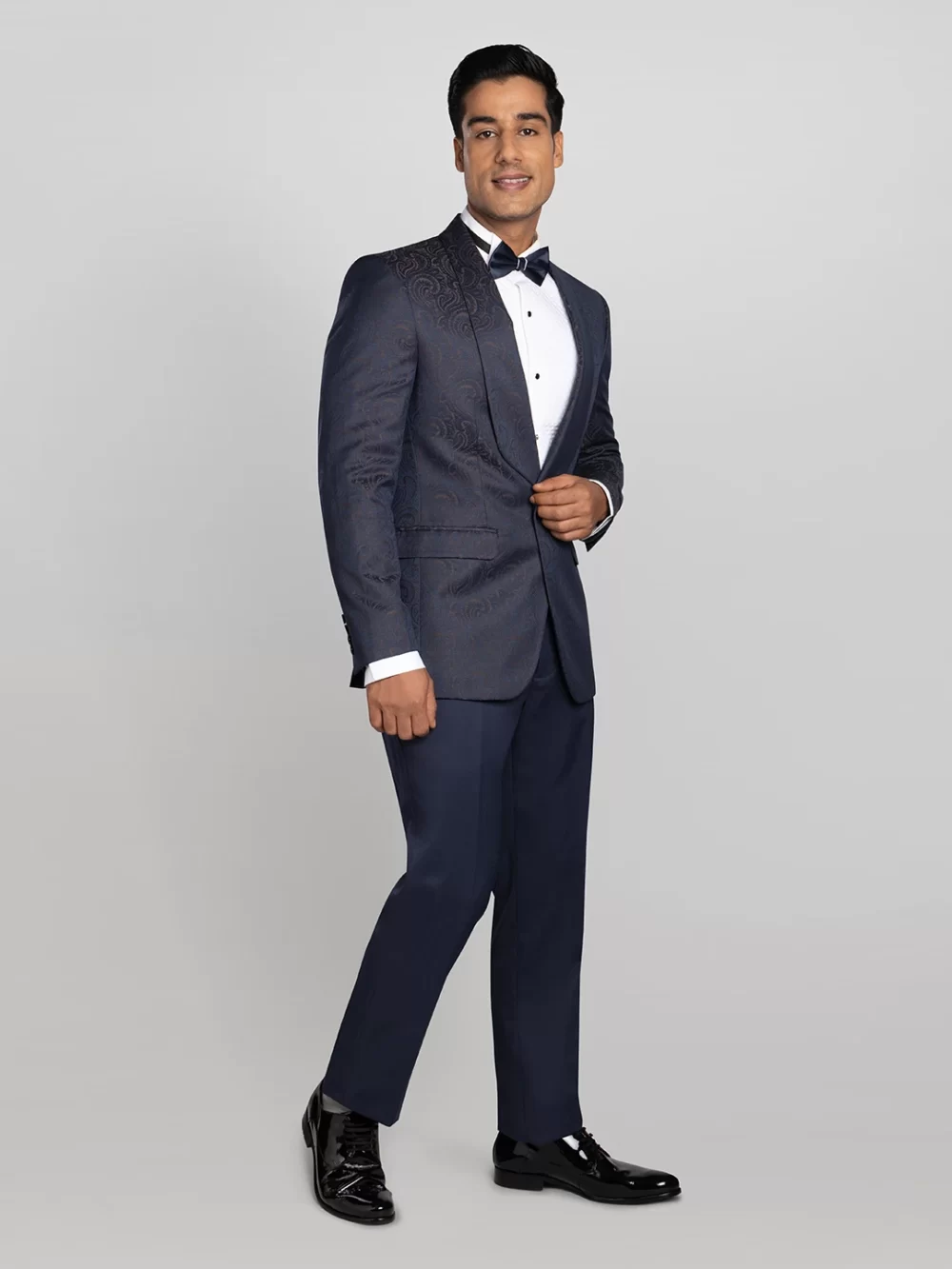 2 Piece Jacquard Tuxedo Suit
