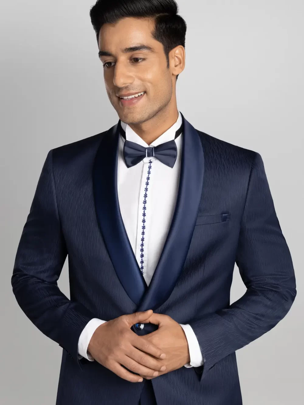 Tuxedo Suit Navy Blue