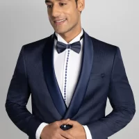 Tuxedo Suit Navy Blue