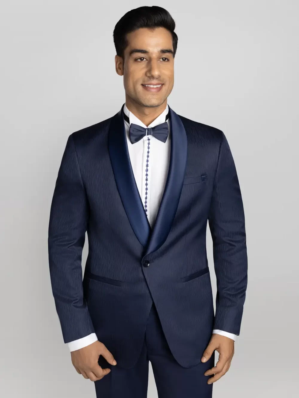 Tuxedo Suit Navy Blue