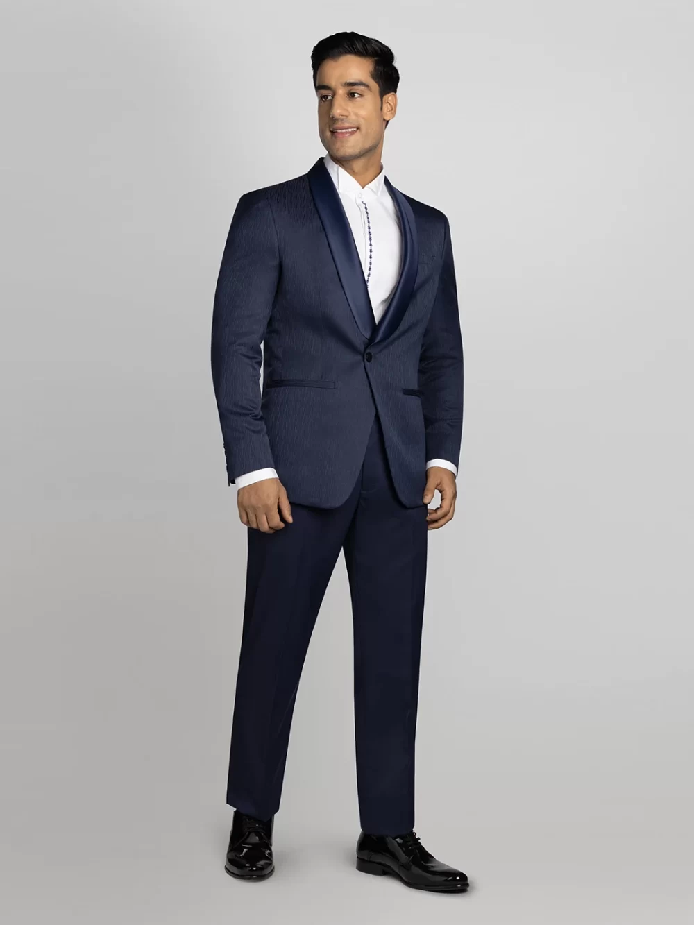 Tuxedo Suit Navy Blue